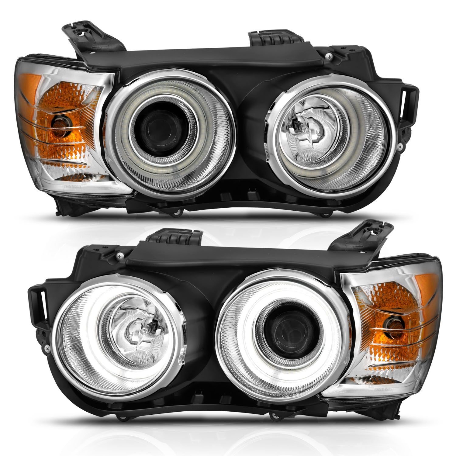Chevy Sonic 12-15 4DR hatchback Projector Headlights - Chrome - Image 2