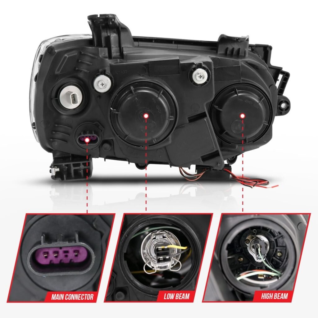 Chevy Sonic 12-15 4DR hatchback Projector Headlights - Chrome