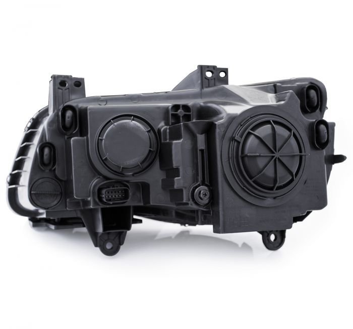 Chrysler 300 11- 14 Projector Headlights Plank Style W/ Black Housing (for Halogen Only)