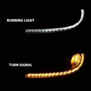 Chevy Corvette 05-13 Plank Style Projector Headlights Black - Image 6
