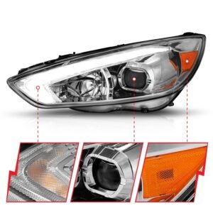 Ford Focus 15-18 Projector Headlights - Image 3