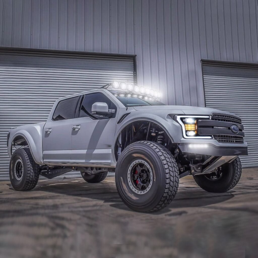 VLAND LED Projector Headlights for Ford F150 2018-2020 (Without Sequential Turn Signal)