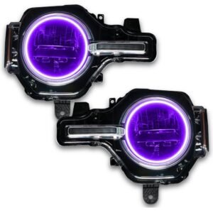 Oracle Lighting 2021-2022 Ford Bronco Led Headlight Halo Kit - Base Headlights - Image 14