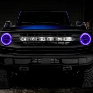Oracle Lighting 2021-2022 Ford Bronco Led Headlight Halo Kit - Base Headlights - Image 23