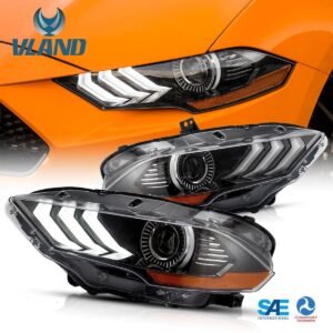 VLAND LED & RGB Projector Headlights For Ford Mustang GT and EcoBoost Models 2018-2022 - Image 20