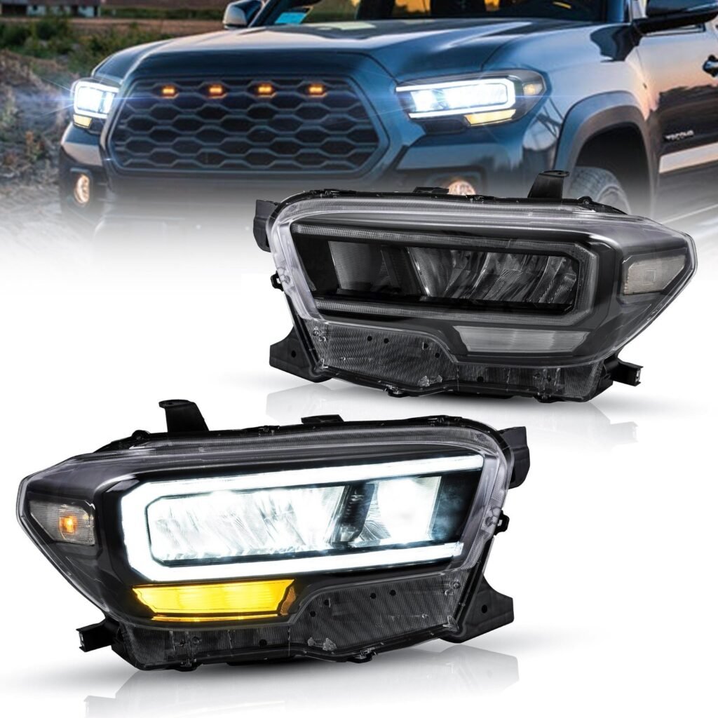 VLAND Full LED Headlights For Toyota Tacoma N300 2015-2019 [DOT. SAE.]