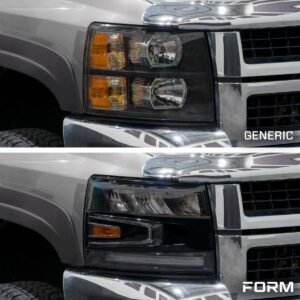 2007-2013 Chevrolet Silverado LED Reflector Headlights (pair) - Image 5