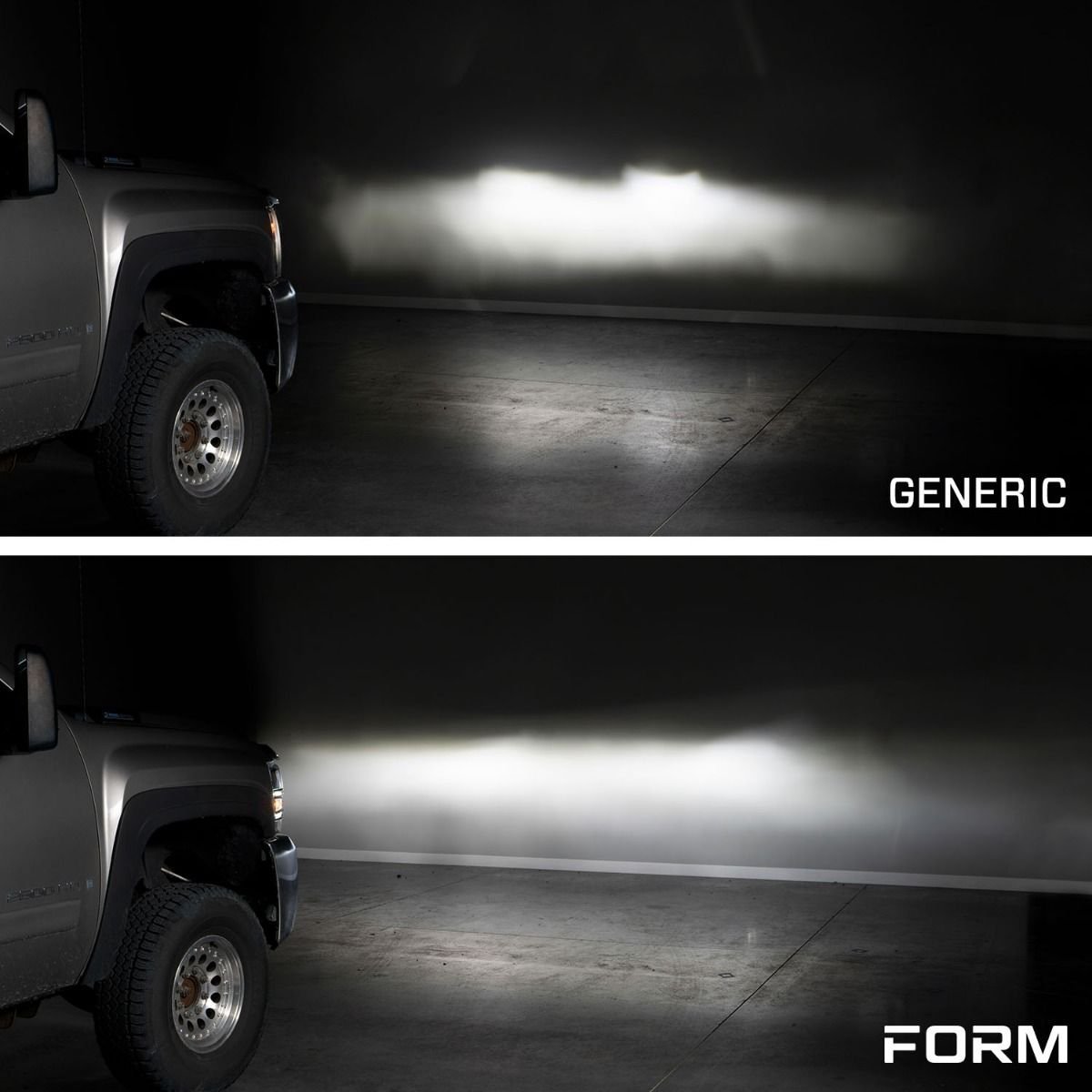 2007-2013 Chevrolet Silverado LED Reflector Headlights (pair) - Image 6