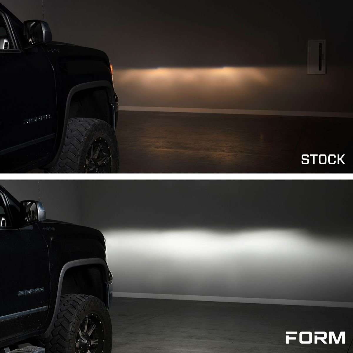 2014-2018 GMC Sierra 1500 LED Reflector Headlights (pair) - Image 6
