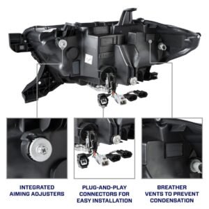 2016-2023 Toyota Tacoma Sequential LED Projector Headlights (pair) - Image 9