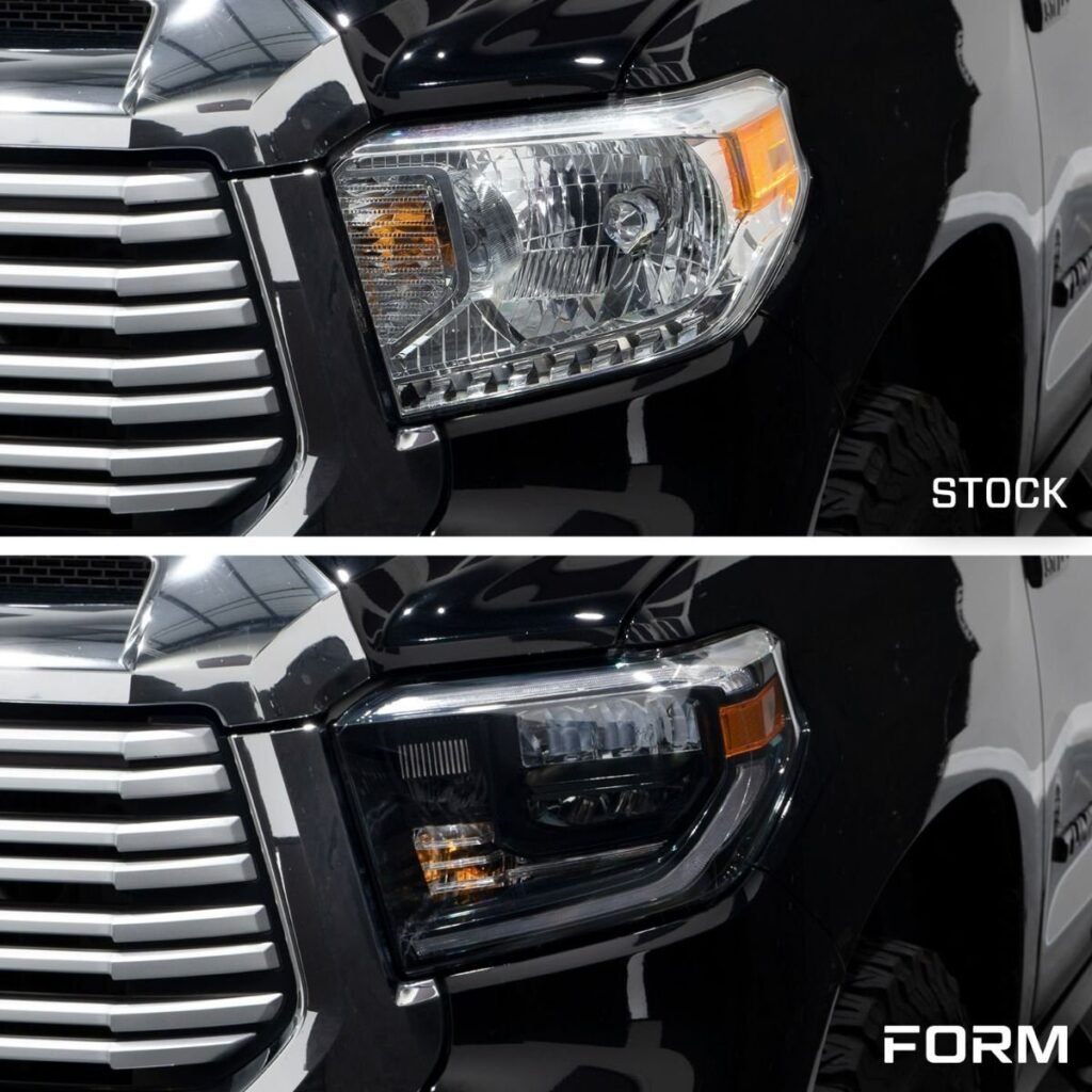 2014-2021 Toyota Tundra LED Reflector Headlights (pair)
