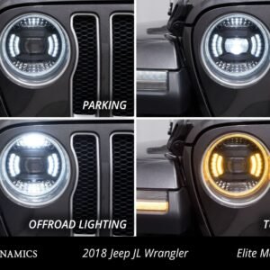 Elite LED Headlights for 2020-2023 Jeep Gladiator - Image 11