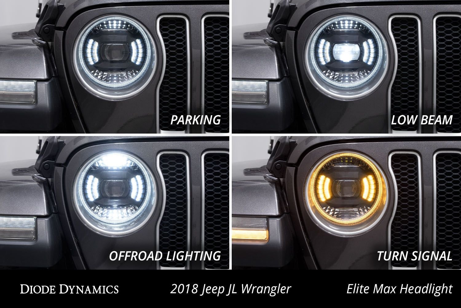 Elite LED Headlights for 2020-2023 Jeep Gladiator - Image 11