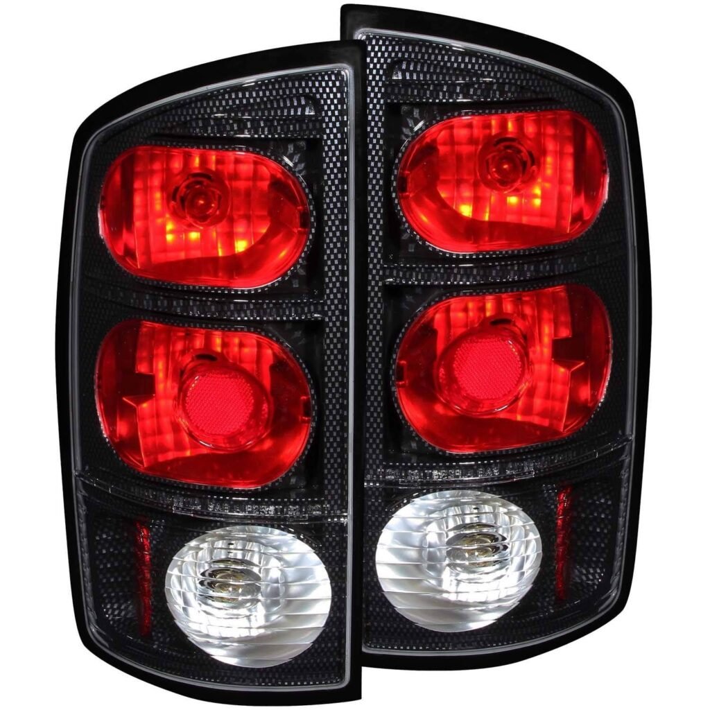 Dodge Ram 1500 02-05 / 2500/3500 03-06 Tail Lights Carbon