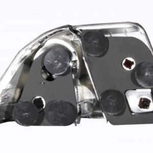 Honda Civic 01-05 4DR Tail Lights Black - Image 2