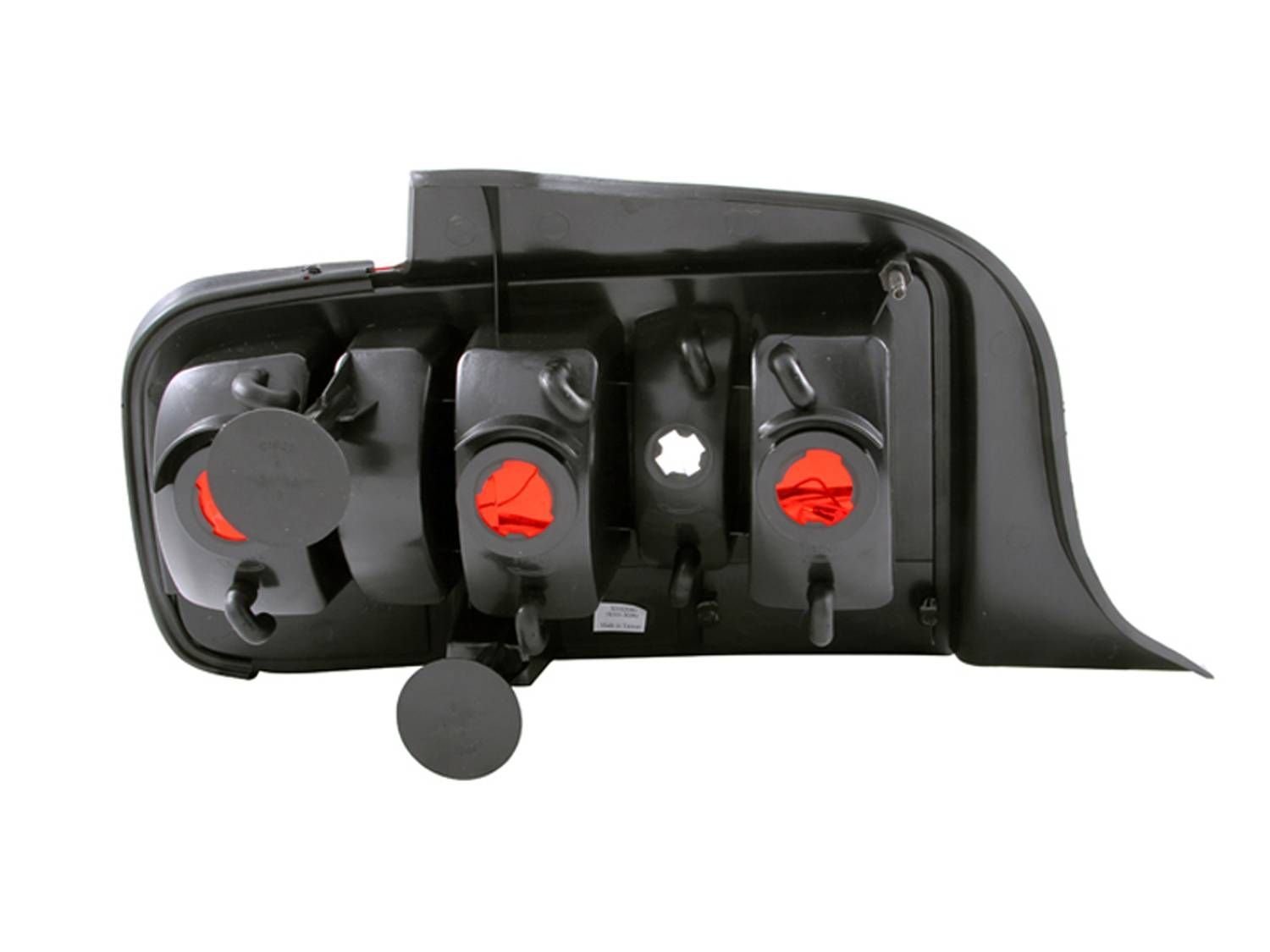 Ford Mustang 05-09 Tail Lights Red Clear - Image 2