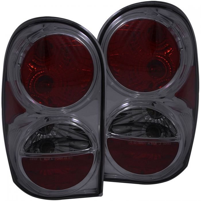 Jeep Liberty 02-07 Tail Lights Smoke