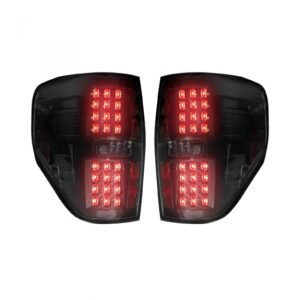 Ford F150 & Raptor 09-14 Tail Lights LED in Smoked - Image 2