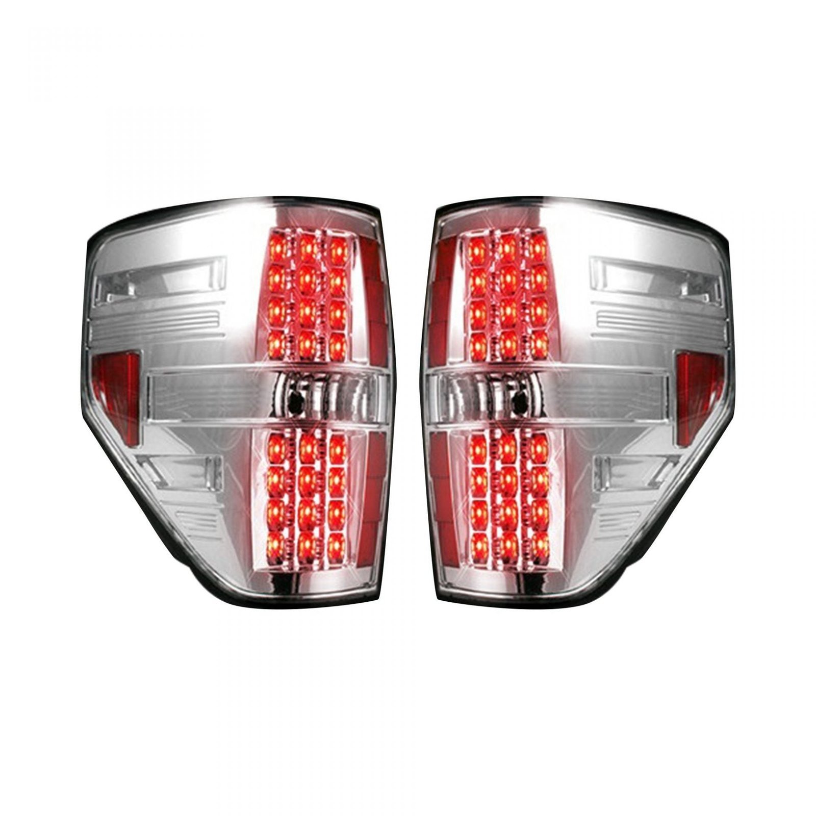 Ford F150 & Raptor 09-14 Tail Lights LED in Clear - Image 2