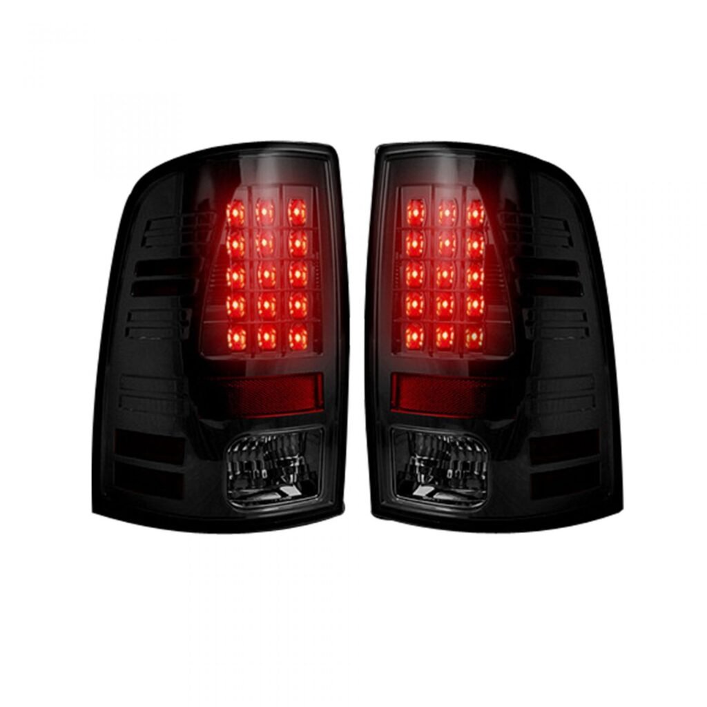Dodge RAM 1500 09-18 & 2500/3500 10-18 Tail Lights LED in Smoked
