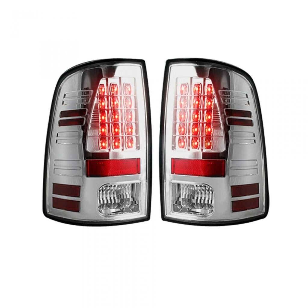 Dodge RAM 1500 09-18 & 2500/3500 10-18 Tail Lights LED in Clear