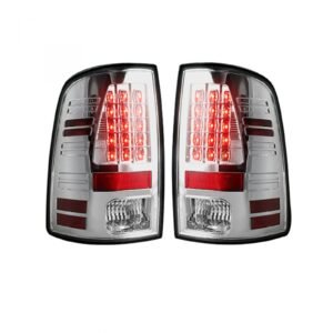 Dodge RAM 1500 09-18 & 2500/3500 10-18 Tail Lights LED in Clear - Image 2