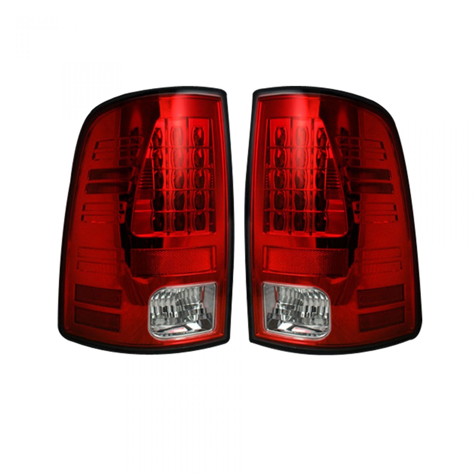 Dodge RAM 1500 09-18 & 2500/3500 10-18 Tail Lights LED in Red - Image 2
