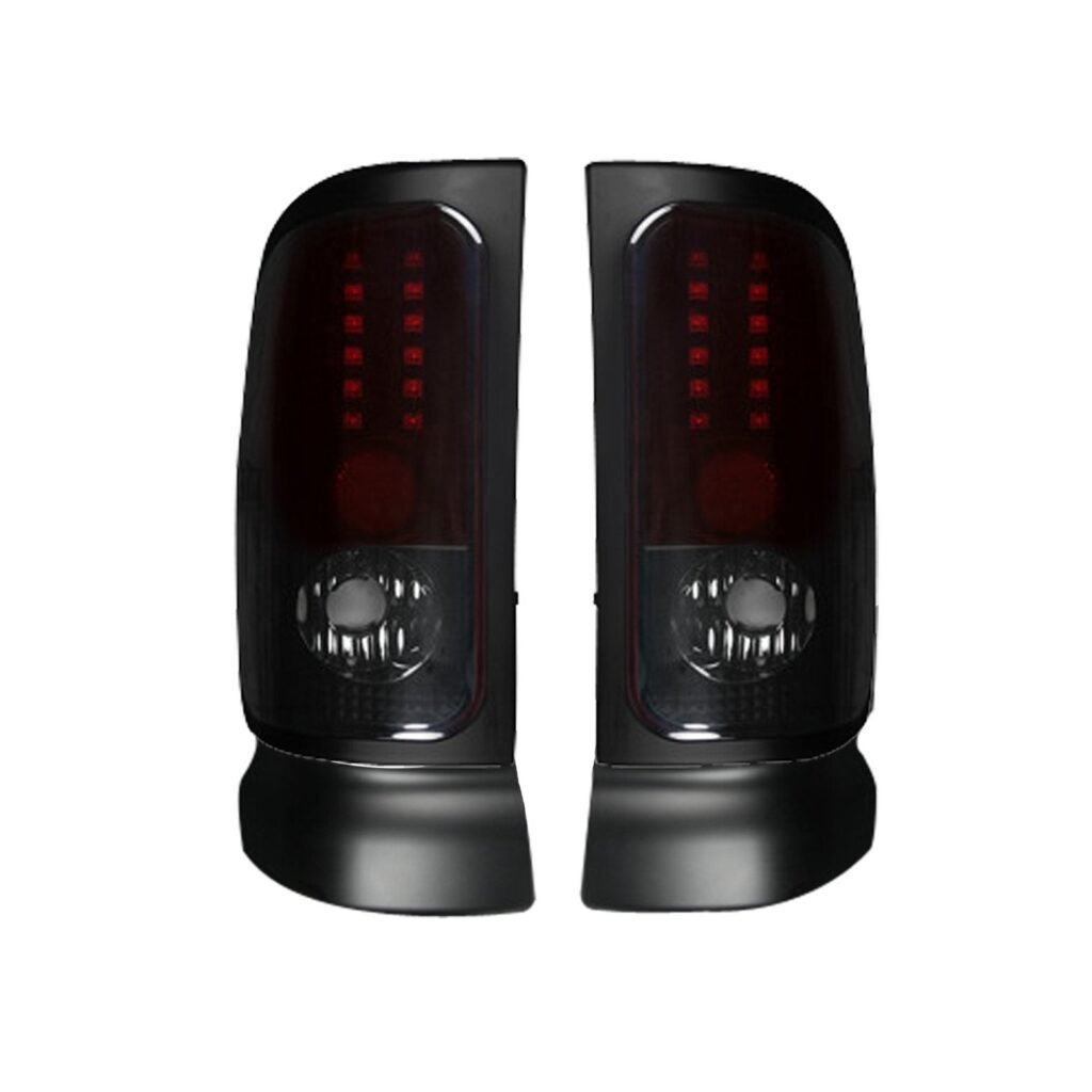 Dodge RAM 1500 94-01 & 2500/3500 94-02 Tail Lights LED in Dark Red Smoked