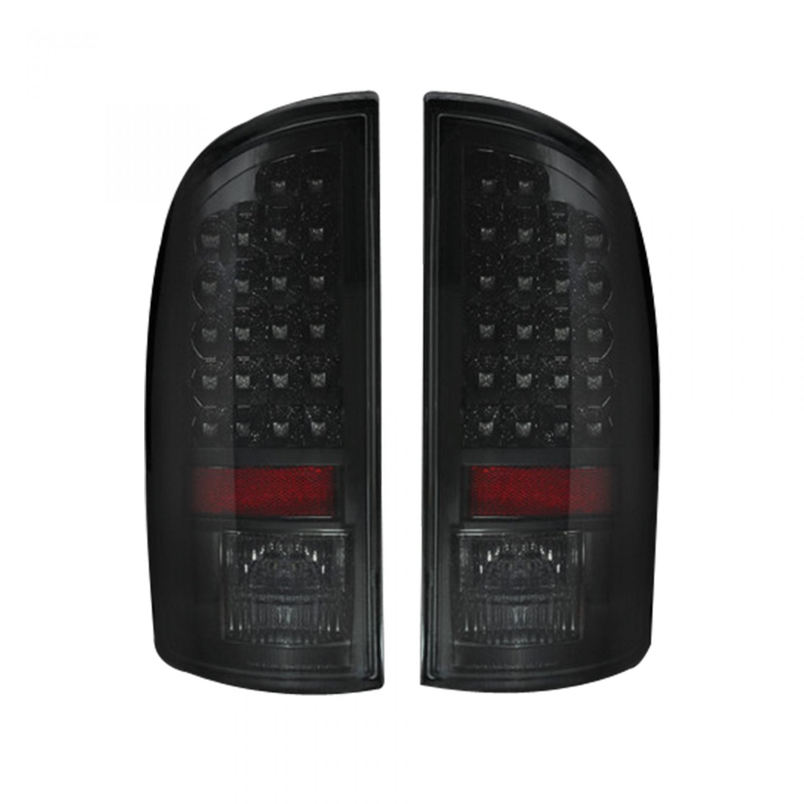 Dodge RAM 1500 02-06 & 2500/3500 03-06 Tail Lights LED in Smoked - Image 2