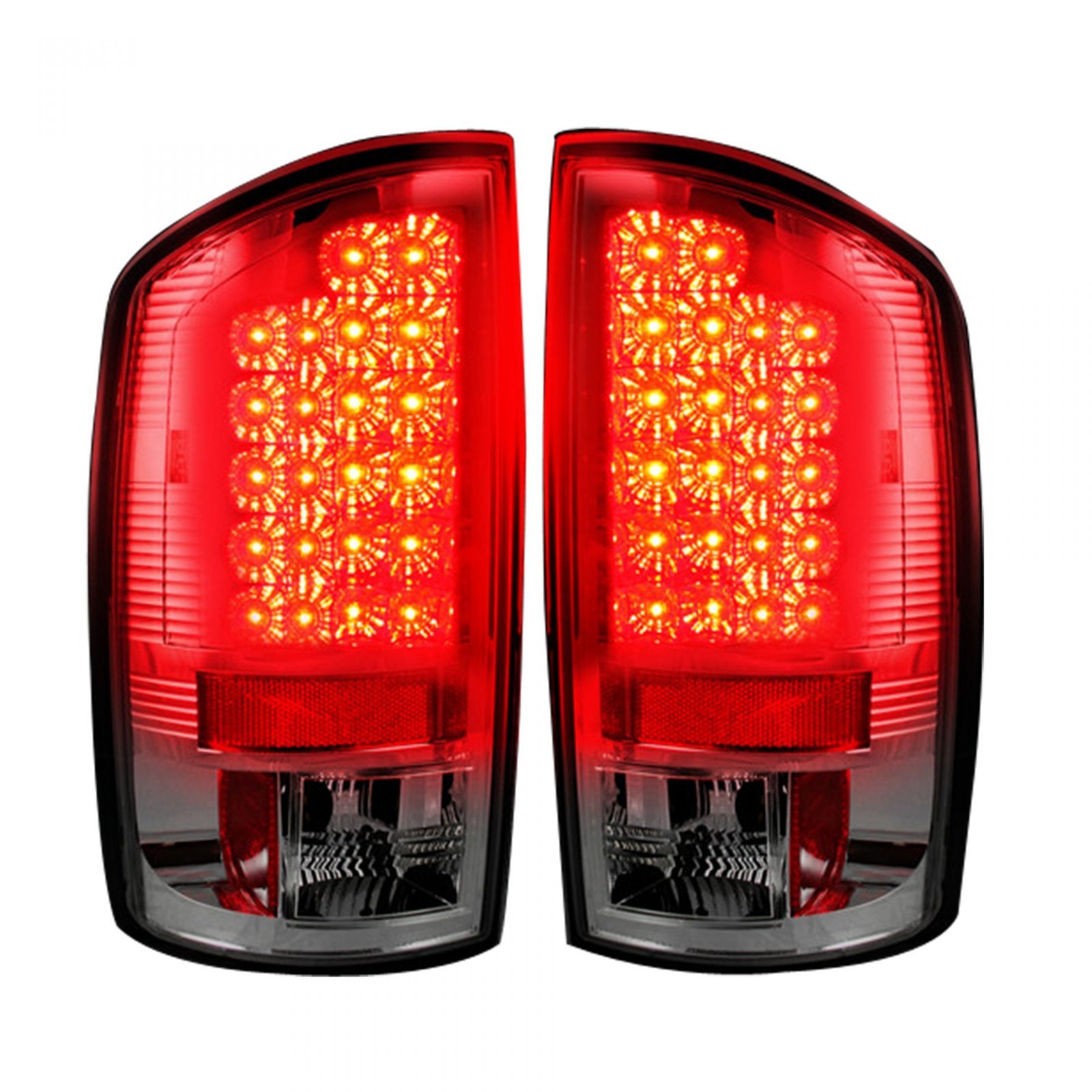 Dodge RAM 1500 02-06 & 2500/3500 03-06 Tail Lights LED in Clear - Image 1