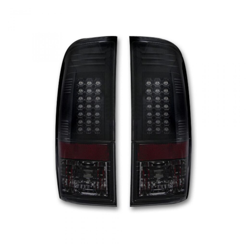 Ford Super Duty F250HD/350/450/550 99-07 & F150 97-03 Tail Lights LED Smoked