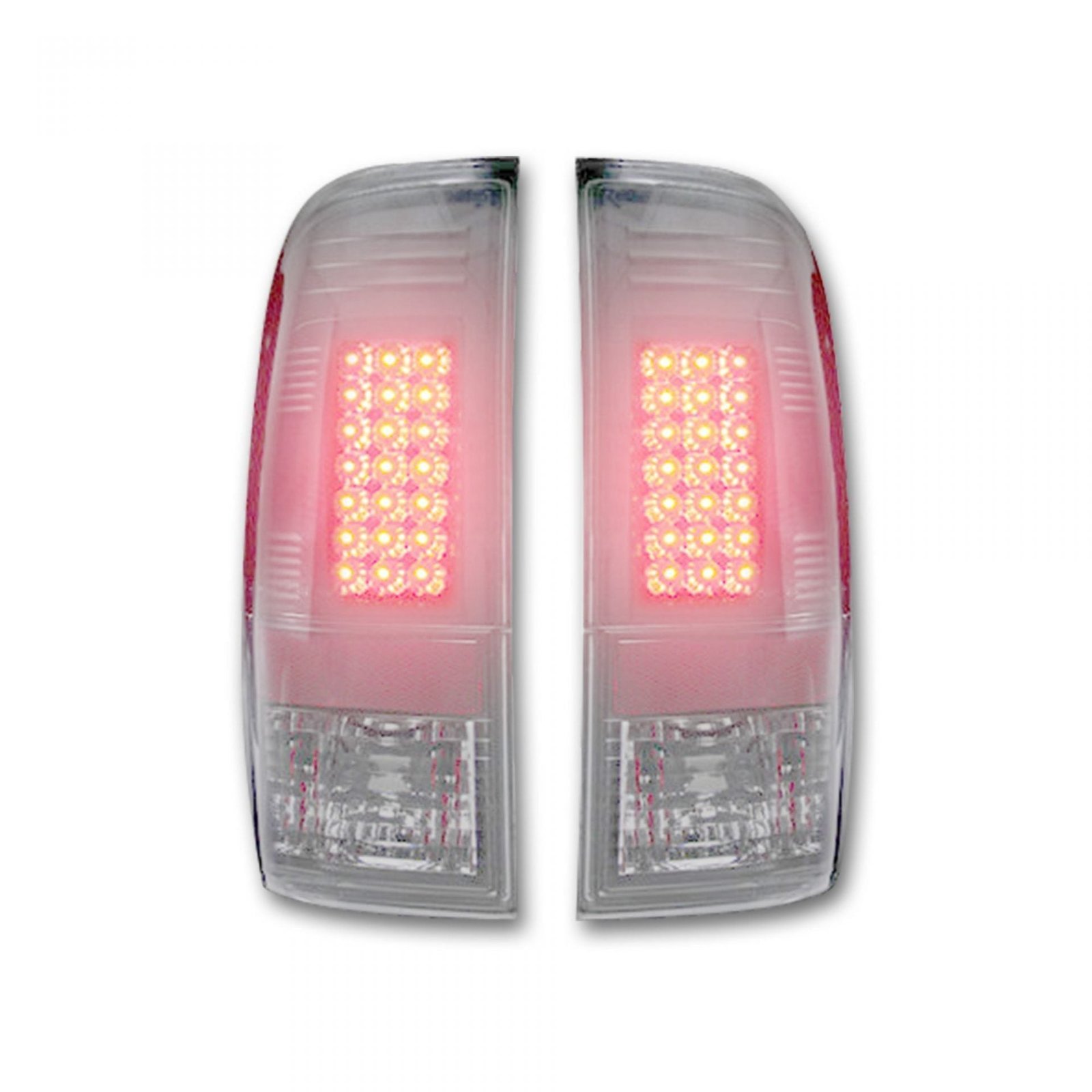 Ford Super Duty F250HD/350/450/550 99-07 & F150 97-03 Tail Lights LED Smoked - Image 1