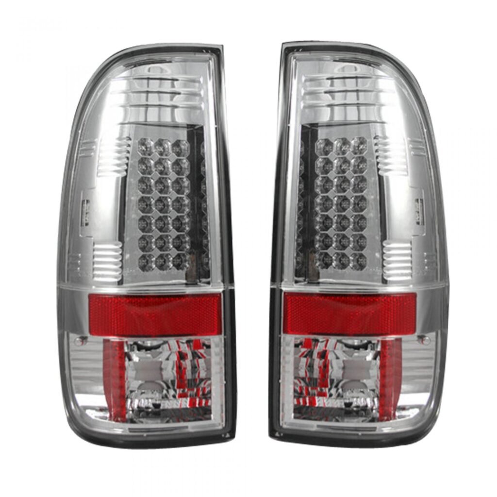 Ford Super Duty F250HD/350/450/550 99-07 & F150 97-03 Tail Lights LED Clear