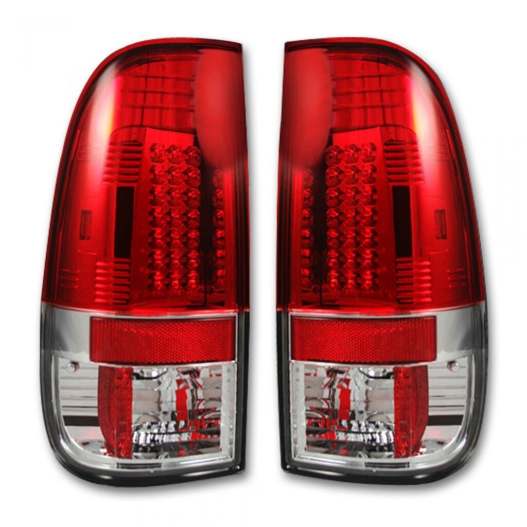 Ford Super Duty F250HD/350/450/550 99-07 & F150 97-03 Tail Lights LED Red