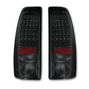 Chevy Silverado & GMC Sierra 99-07 Tail Lights LED in Smoked - Image 1
