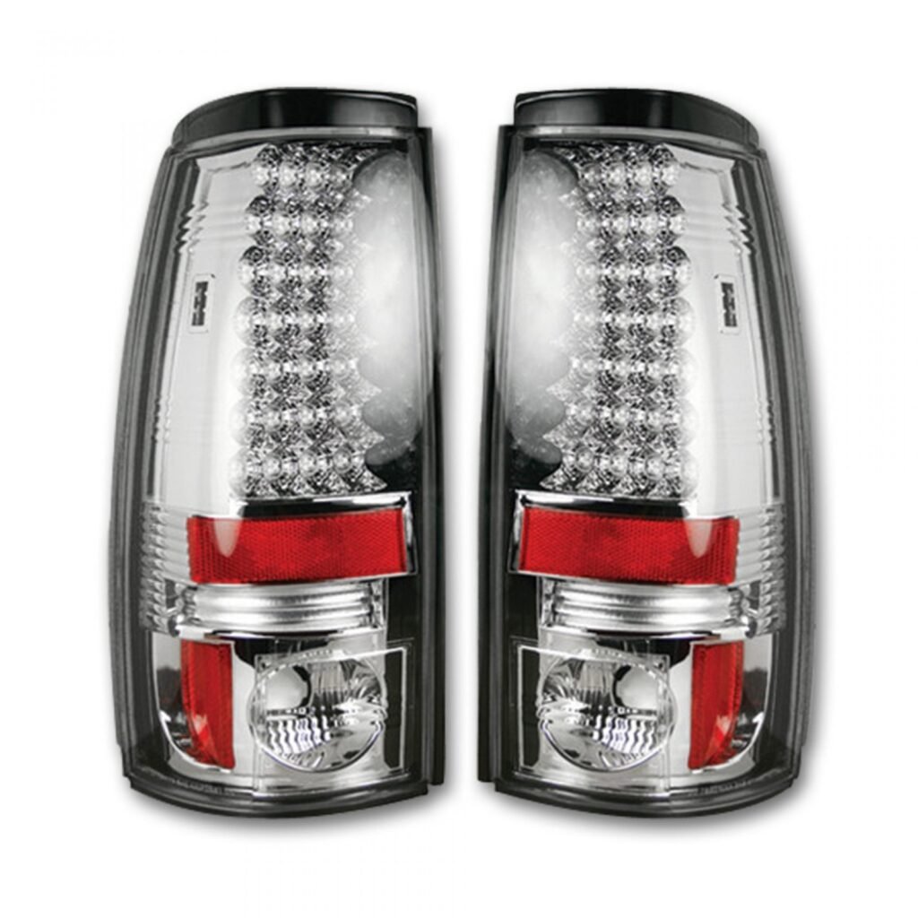 Chevy Silverado & GMC Sierra 99-07 tail Lights LED in Clear