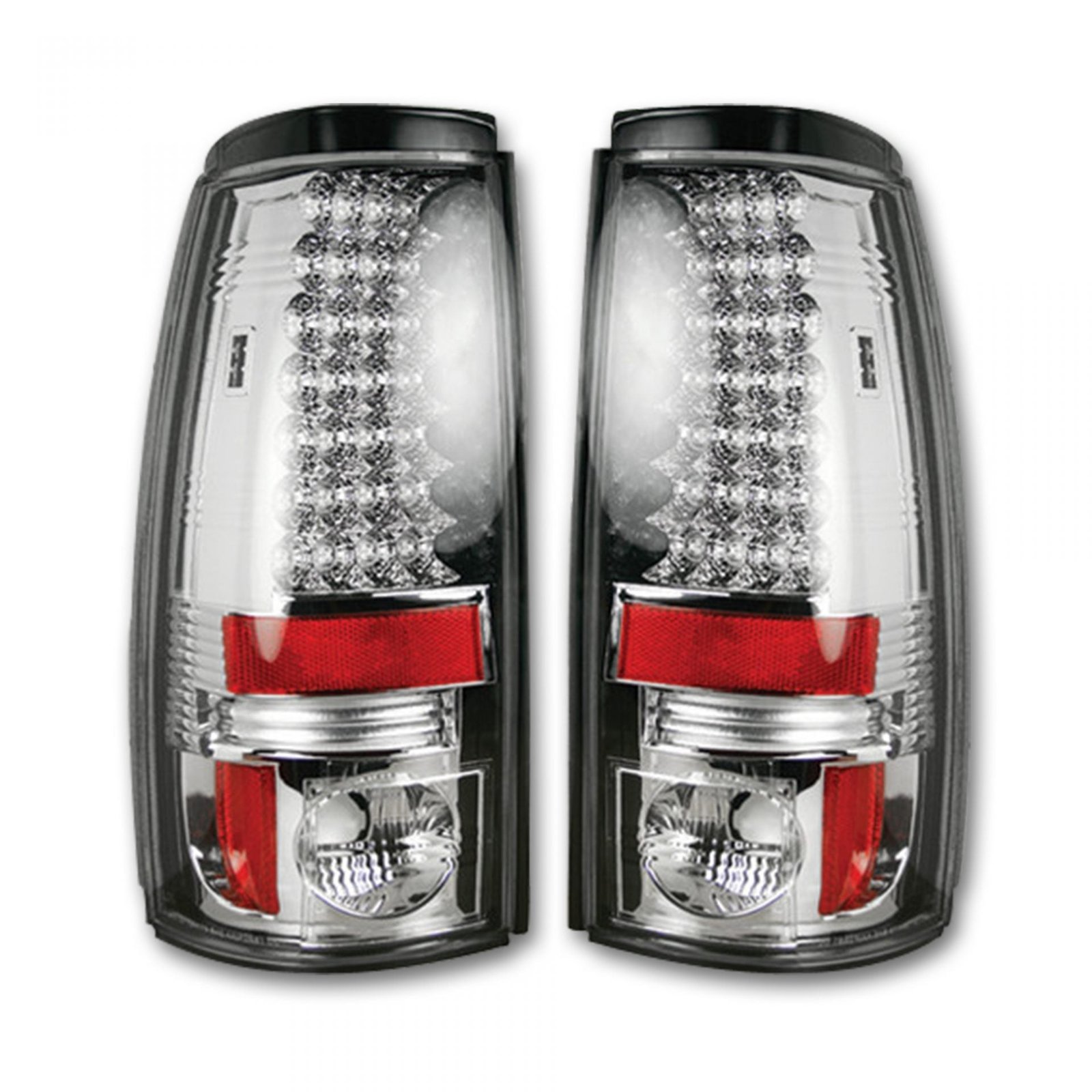 Chevy Silverado & GMC Sierra 99-07 tail Lights LED in Clear - Image 1