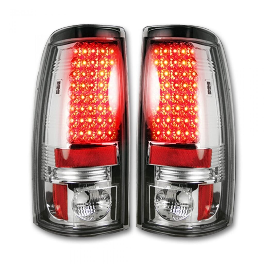 Chevy Silverado & GMC Sierra 99-07 tail Lights LED in Clear