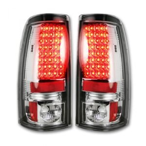 Chevy Silverado & GMC Sierra 99-07 tail Lights LED in Clear - Image 2