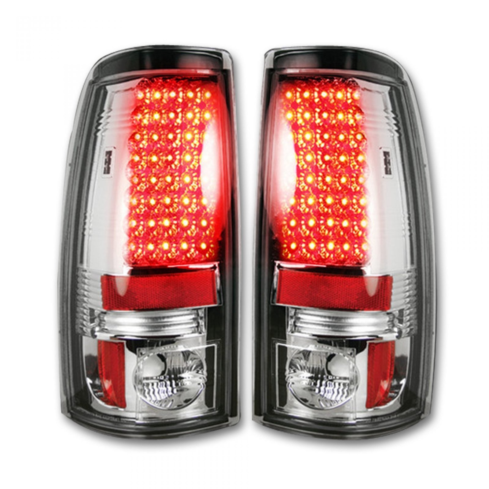 Chevy Silverado & GMC Sierra 99-07 tail Lights LED in Clear - Image 2