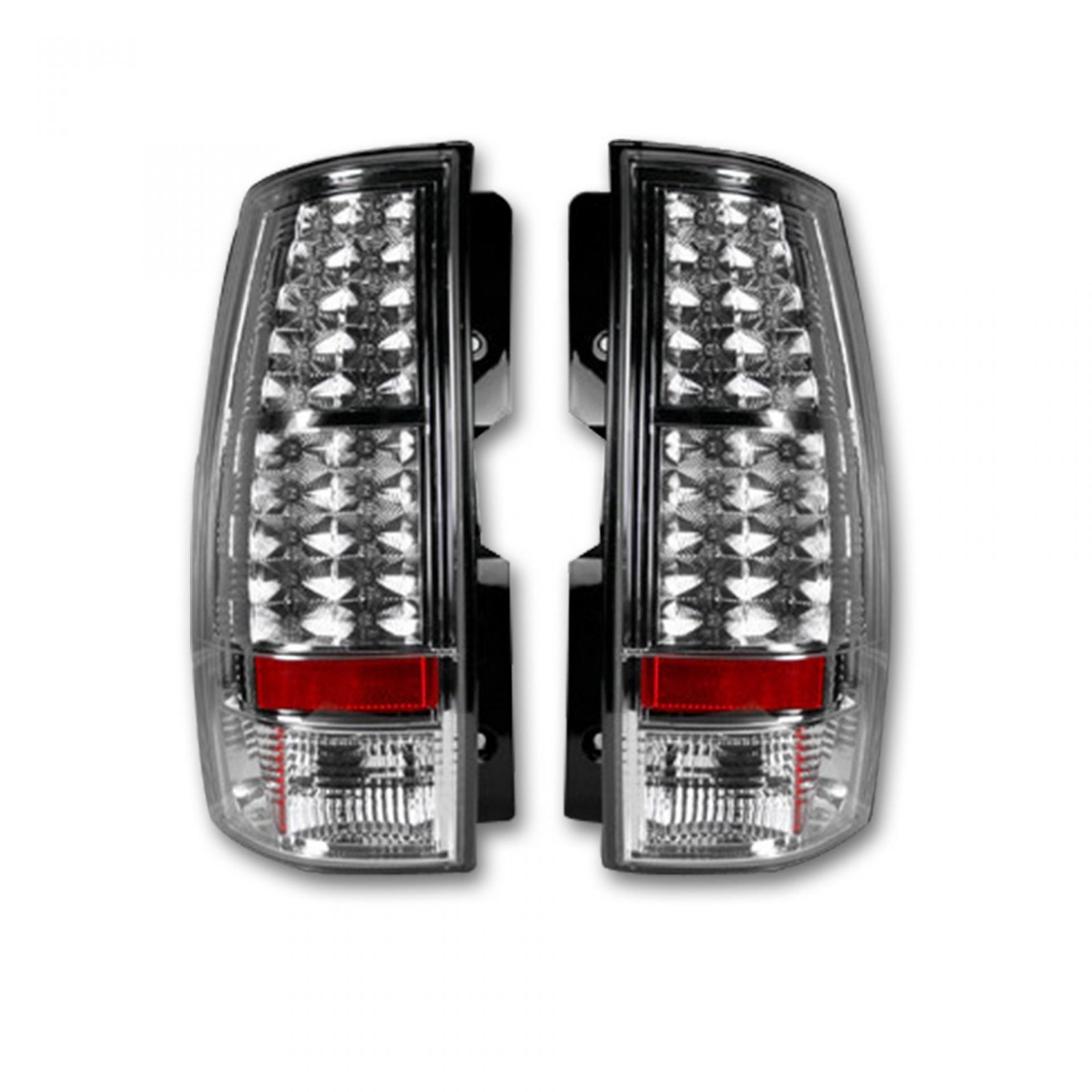 Chevy Tahoe/Suburban & GMC Yukon Denali 07-13 Tail Lights LED Clear - Image 1
