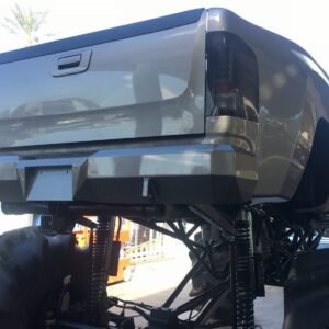 Chevy Silverado Single-Wheel 07-13 & 07-14 GMC Sierra 07-14 Tail Lights LED Smoked - Image 3