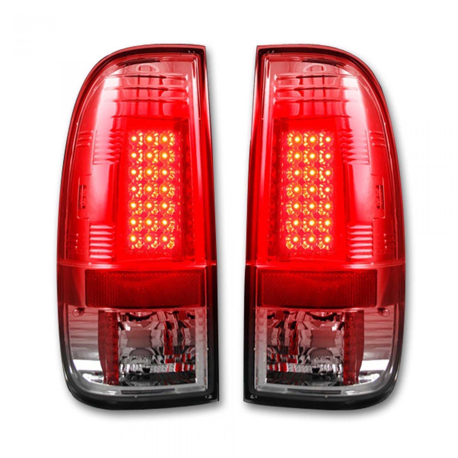 Ford Super Duty F250HD/350/450/550 08-16 Tail Lights LED in Clear - Image 2