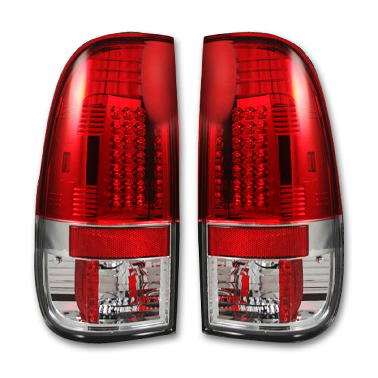 Ford Super Duty F250HD/350/450/550 08-16 Tail Lights LED in Red - Image 2