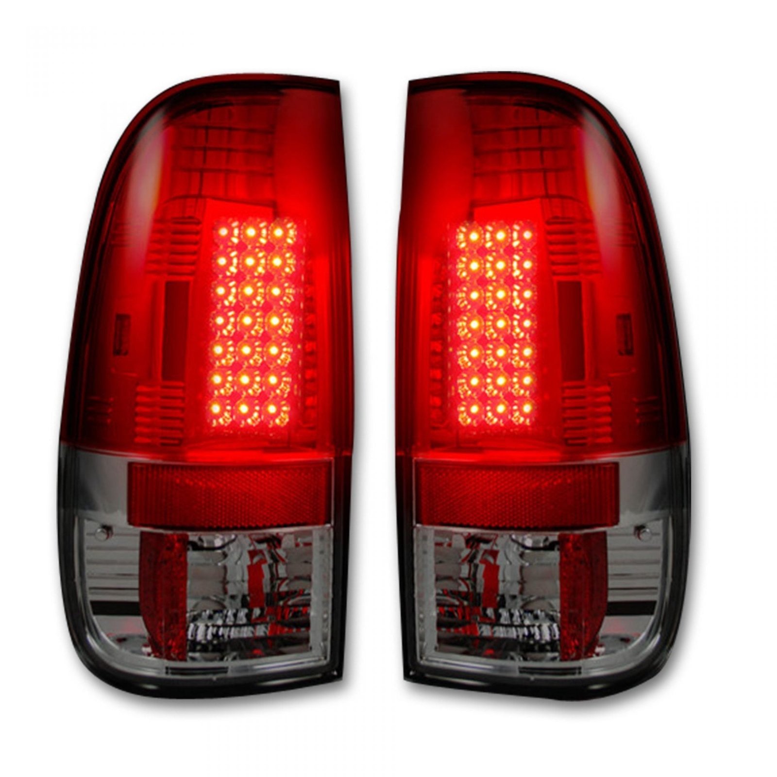 Ford Super Duty F250HD/350/450/550 08-16 Tail Lights LED in Red - Image 1