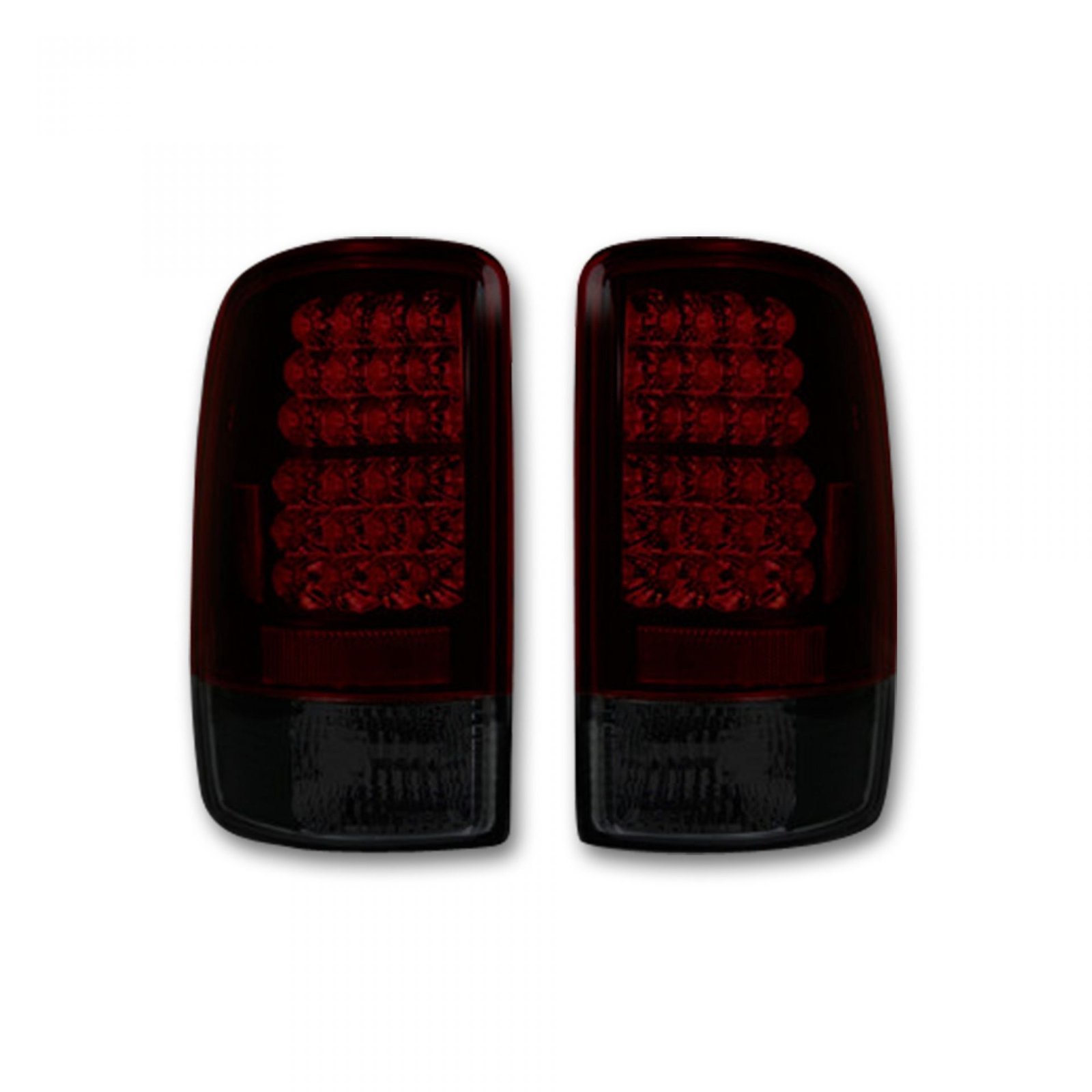 Chevy Tahoe/Suburban & GMC Yukon Denali 00-06 Tail Lights LED Dark Red - Image 2