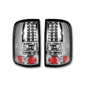 Ford F150 04-08 Tail Lights LED in Clear - Image 2