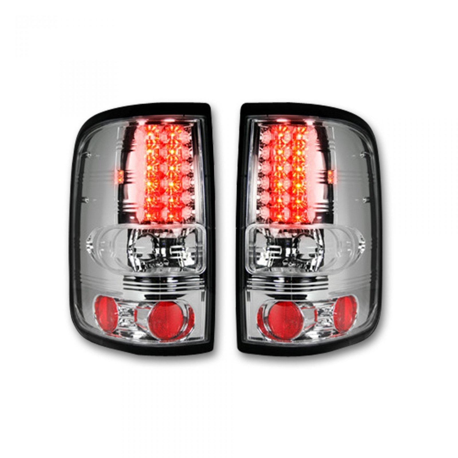 Ford F150 04-08 Tail Lights LED in Clear - Image 1