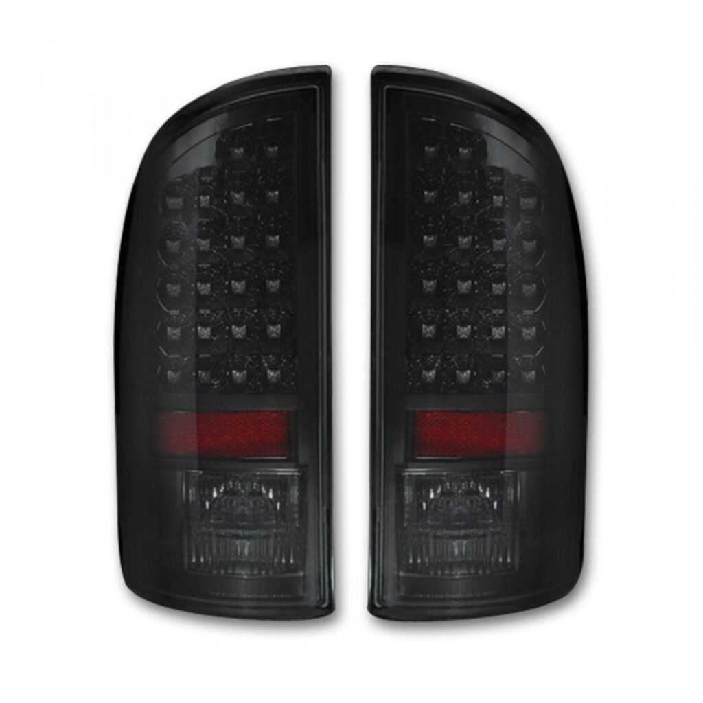 Dodge RAM 1500 07-08 & 2500/3500 07-09 Tail Lights LED in Smoked