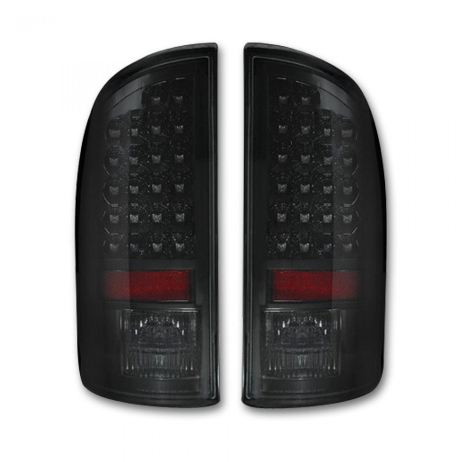 Dodge RAM 1500 07-08 & 2500/3500 07-09 Tail Lights LED in Smoked - Image 2